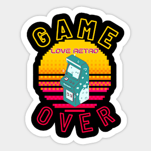 Game Over Sticker